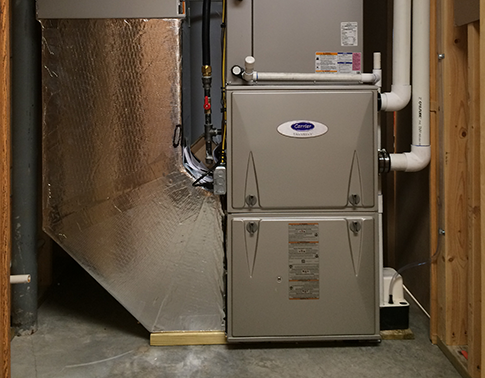 Carrier Gas Furnace Installed by RSC Heating and Air Conditioning