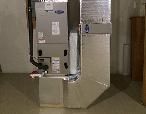 Carrier Heat Pump Unit Installed By RSC Heating and Air Conditioning